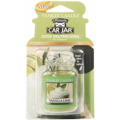 Yankee Candle Autoduft Jar Ultimate Air Freshener Vanilla Lime 12 g