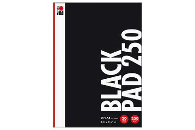 MARABU Black Pad 250 g/ m² DIN A4