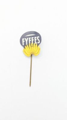 Vintage Pin Anstecknadel Fyffes Bananen