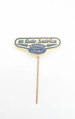 Vintage Pin Anstecknadel FORD Auto Service