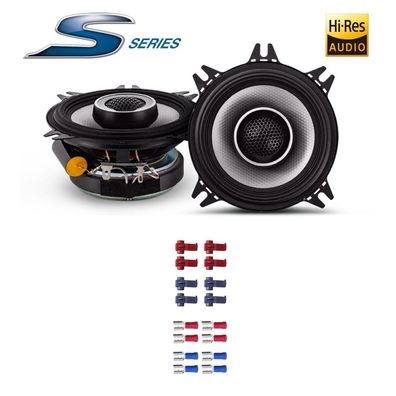 Alpine 10 cm (4-Zoll) 2-Wege Koaxial Auto Lautsprecher für Nissan Pixo