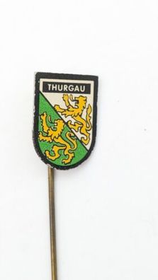 Vintage Pin Anstecknadel Stadt Thurgau