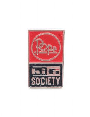 Vintage Pin Anstecknadel Pope HiFi Society