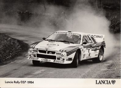 Lancia Rally 037 - 1984, Pressefoto