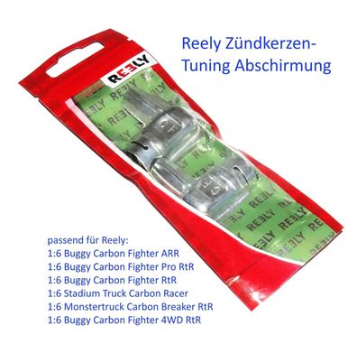 Reely Tuning Zündkerze Abschirmung RC Verbrenner 1:6 Carbon Fighter etc.