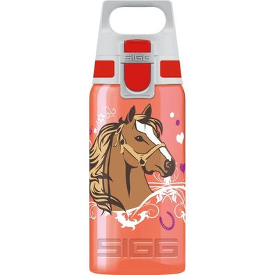 Trinkflasche VIVA ONE Horses 0,5L (rot)