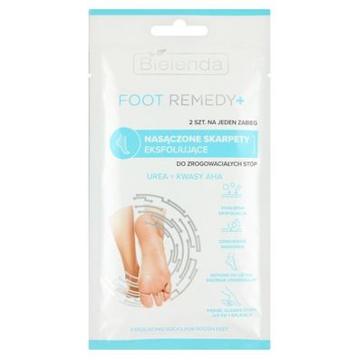 Bielenda Foot Remedy+ Soaked Exfoliating Socks für schwielige Füße