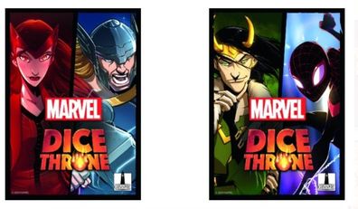 Marvel Dice Throne: Hero Box 2 (Captain Marvel, Black Panther, Doctor Strange, Black