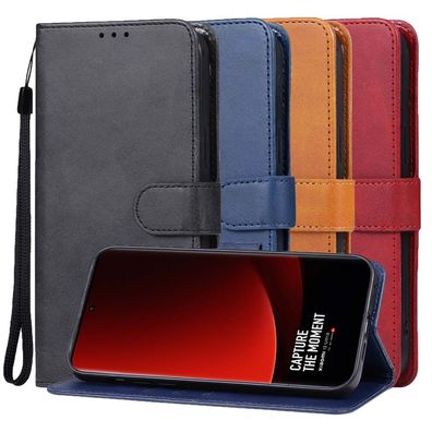 Handy Tasche für Xiaomi 14 Ultra Wallet Magnet Klappetui Hülle Kartenfach Case