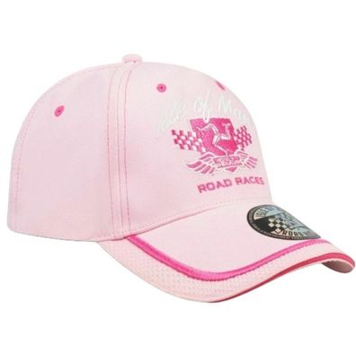 Isle Of Man Road Races Pinke Frauen Cap - Racing Caps Kappen Snapback Caps Mützen