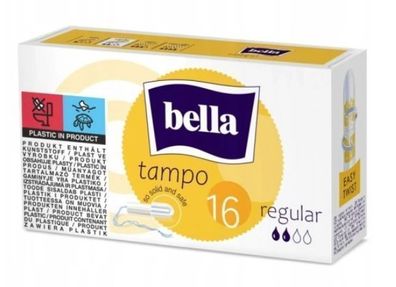 Bella Tampo Premium Reguläre Tampons, 16 Stk. - Komfort & Zuverlässigkeit