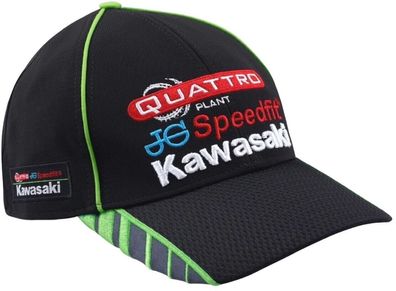 Quattro Plant JG Speedfit Kawasaki Cap - Racing Caps Kappen Snapback Caps Mützen