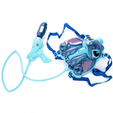 Lilo & Stitch Wasserpistole Rucksack-Chase Schultergurt blau