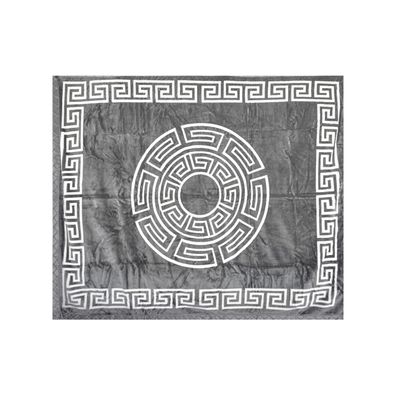 Weiche Decke aus Polyester mit Muster 200 cm x 240 cm Doppellagig Kuscheldecke ...