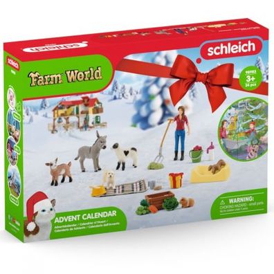 Schleich - Advent Calendar Farm World - Schleich 98983 - (Spielwaren / Play Sets)
