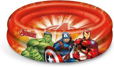 Avengers | 2 Rings Pool - aufblasbares Pool - 2 Ringe - Durchmesser 100 cm -