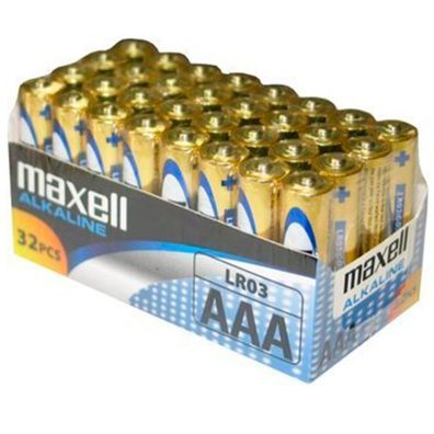 MAXELL Battery AAA LR03 PACK * 32 UDS