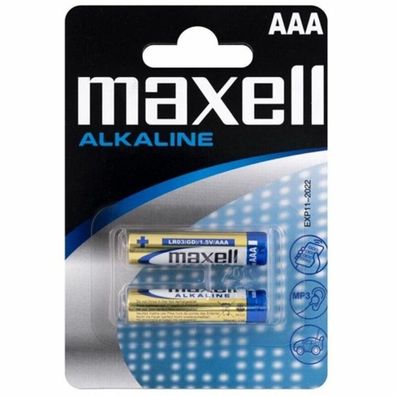 Maxell 723920.04. CN Alkaline Batterie, Micro AAA, 2er Blister