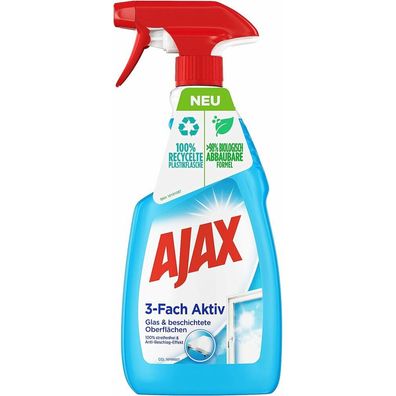 Ajax Glass Cleaner - 500ml - Triple Action