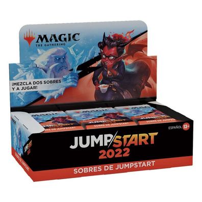 Magic the Gathering Jumpstart 2022 Draft-Booster Display (24) spanisch