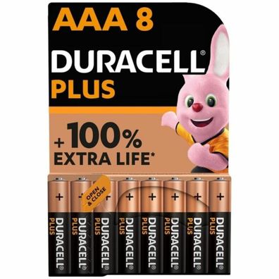 Duracell Alkaline Plus Aaa Batteries - 8 Pack