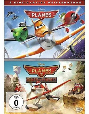 Planes #1 & 2 Doppelpack (DVD) 2DVDs Disney - Disney BGG0030704 - (DVD Video / ANIMA