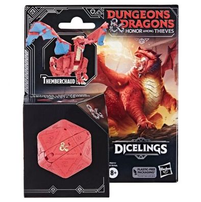 Hasbro - Dungeons And Dragons Honor Among Thieves Dicelings Red Dragon ...