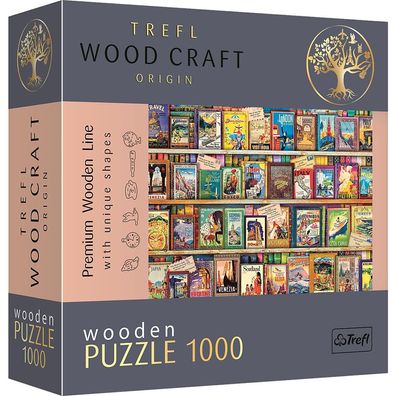 Trefl 20176 Wood Craft Aimee Stewart Weltreiseführer 1000 Teile Holzpuzzle