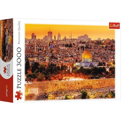 Trefl 33032 Die Dächer von Jerusalem 3000 Teile Puzzle