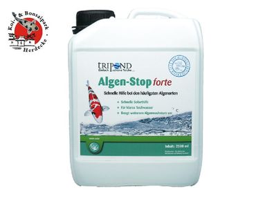 Tripond Algen-Stop Forte 1/2,5/5 Liter gegen Schwebealgen