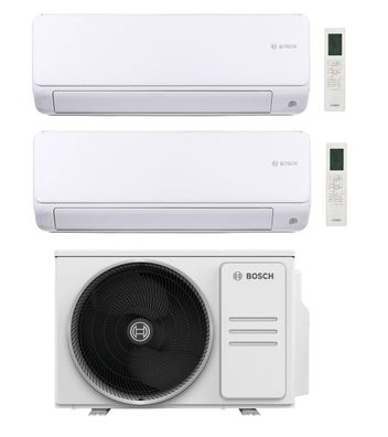 Multi Split Klimaanlage Bosch 2x CL6001iU W 35 E 3,6 kW + 1x CL5000M 53/2 E 5,3 kW