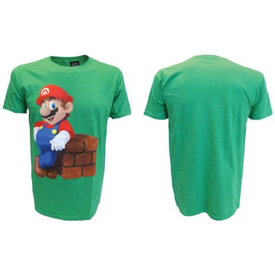Nintendo - Mario Block Green - Difuzed TS023148NTN - (T-shirts and Tops ...