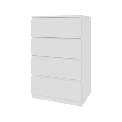 Kommode AVEN 60 cm mit 4 Schubladen - Sideboard - Wohnzimmer, Schlafzimmer - 3 Farbe