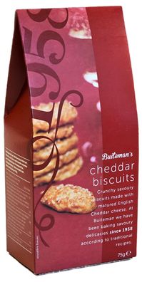 Käsegebäck mit gereiftem Cheddar Biscuits 75g