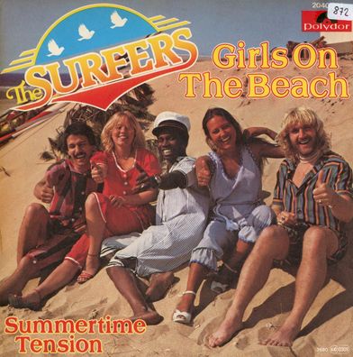 7" Cover The Surfers - Girls on the Beach