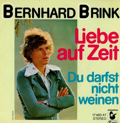 7" Cover Bernhard Brink - Liebe auf Zeit