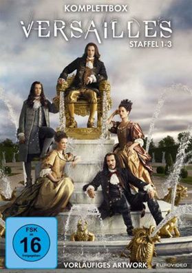 Versailles - Gesamtbox (DVD) 12DVDs Staffel 1-3 - EuroVideo - (DVD Video / TV-Serie
