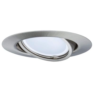 Paulmann LED Einbaustrahler Eisen 4,5W GU10 340lm warmweiß 2700K schwenkbar