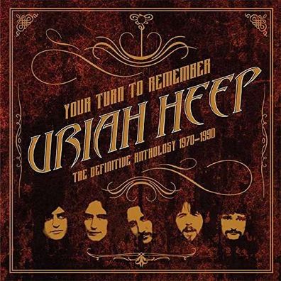 Uriah Heep: Your Turn To Remember: The Definitive Anthology 1970-1990 - Sanctuary ...