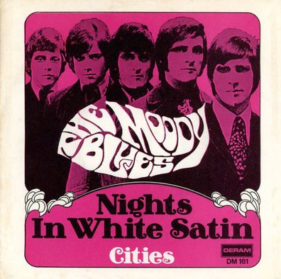 7" Cover The Moody Blues - Night in white Satin
