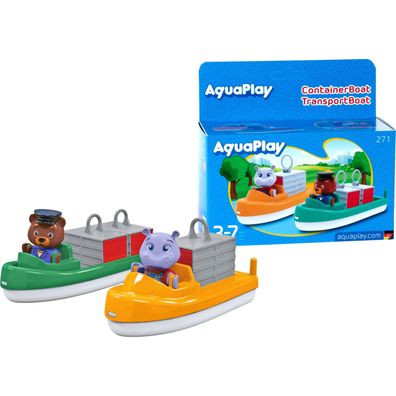 AquaPlay Container- & Transportboot 8700000271 - Aquaplay 8700000271 - (Spielware...
