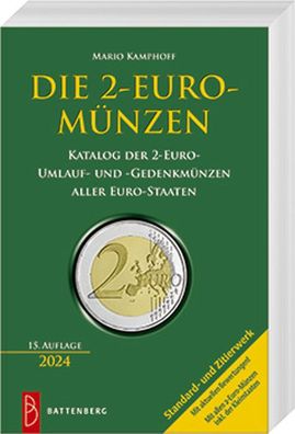 Die 2 Euro Münzen - Battenberg - 15. Auflage 2024
