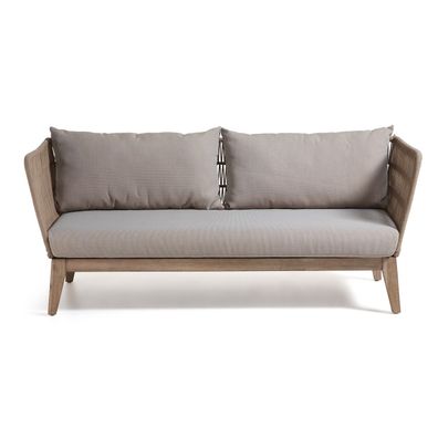 3-Sitzer Sofa Belleny aus massivem Eukalyptusholz 176 cm