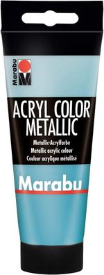 Marabu Acrylfarbe Acryl Color Metallic Petrol 792 Künstler Malfarbe Acrylmalen