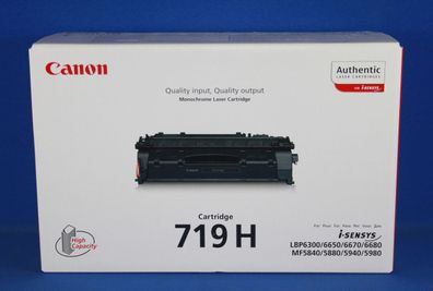 Canon 719H ( 3480B002 ) Toner Black -A