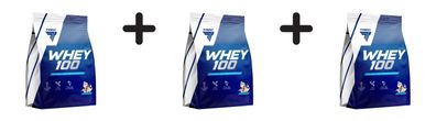 3 x Trec Nutrition Whey 100 (2275g) Chocolate Coconut