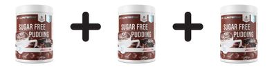 3 x Sugar Free Pudding, Chocolate - 500g