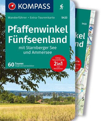 Kompass Wanderf?hrer Pfaffenwinkel, F?nfseenland, Starnberger See, Ammersee ...