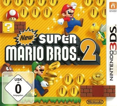 New Super Mario Bros. 2 Nintendo 3DS 2012 PAL 2DS - Ausführung: nur Modul