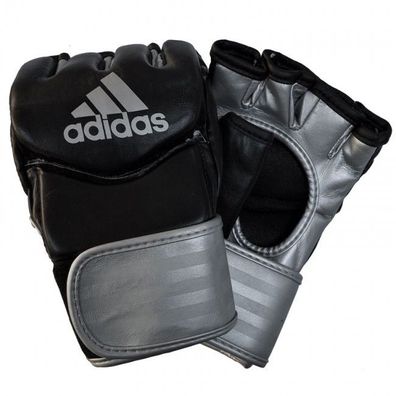 adidas Traditional Grappling MMA Handschutz schwarz/ silber - Größe: XL